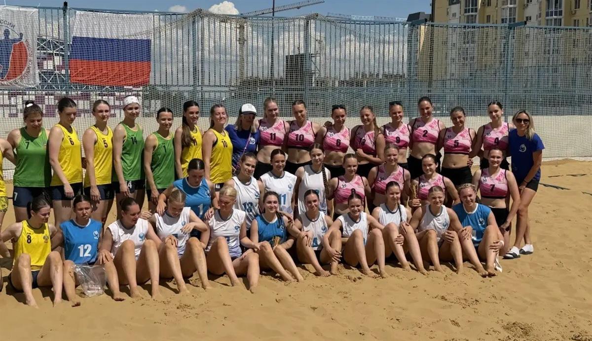 «Динамо-Синара-1» – победитель волгоградского этапа ЧР по пляжному гандболу среди женских команд